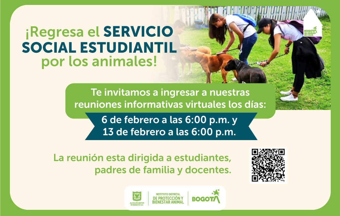  IDPYBA abre convocatoria para que estudiantes de último grado escolar realicen su servicio social con animales rescatados