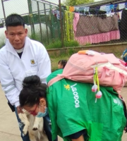 41 animales de compañía de la comunidad Embera fueron atendidos en la UPI La Florida, Engativá
