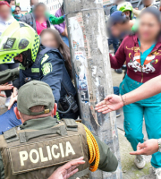 Operativo de policía, Alcaldía y el IDPYBA en locales de venta de animales en Bogotá