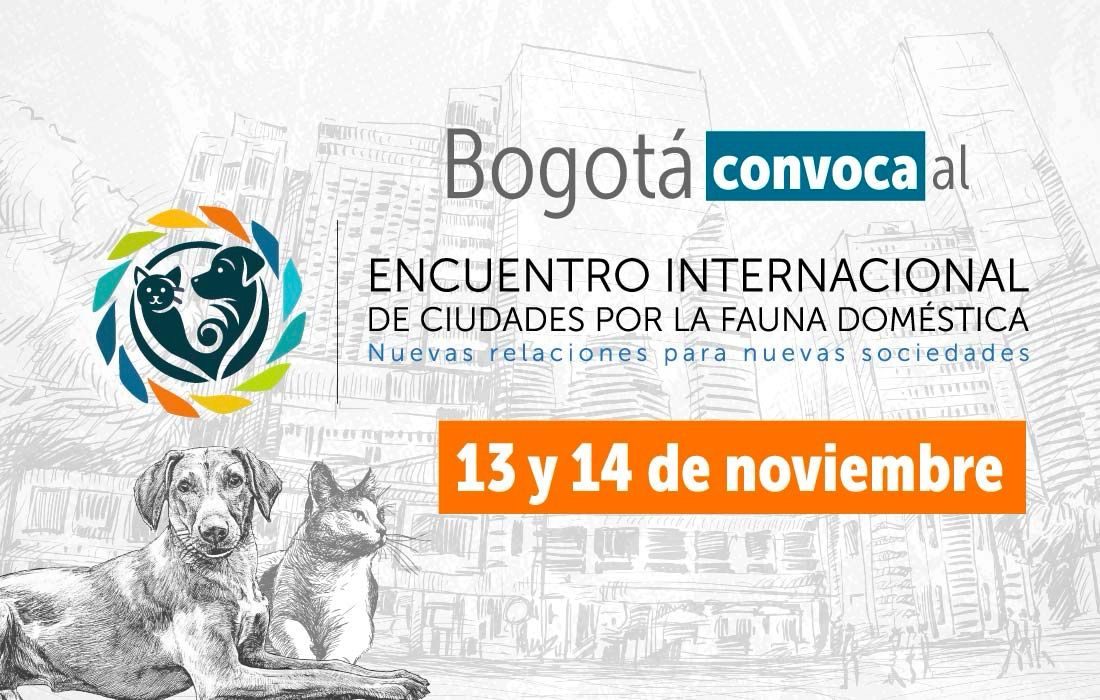 Bogotá convoca al Encuentro Internacional de Ciudades por la Fauna Doméstica