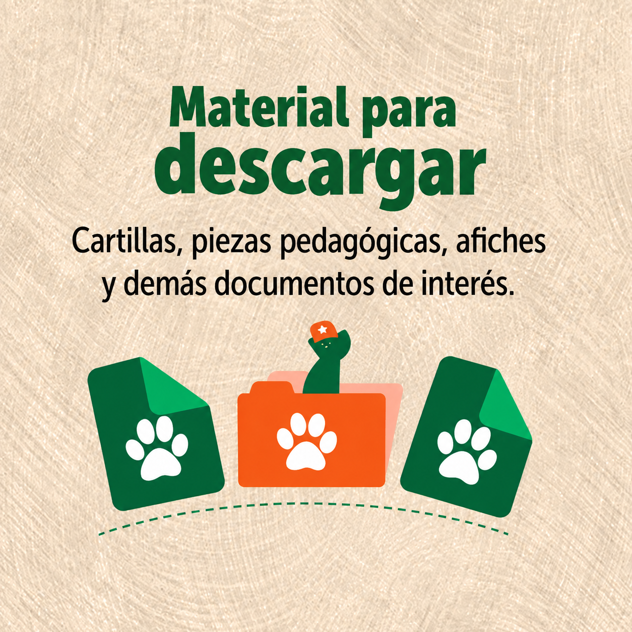 Material de descarga