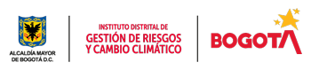 Logo del Instituto Distrital de Gestión de Riesgos y Cambio Climático – IDIGER