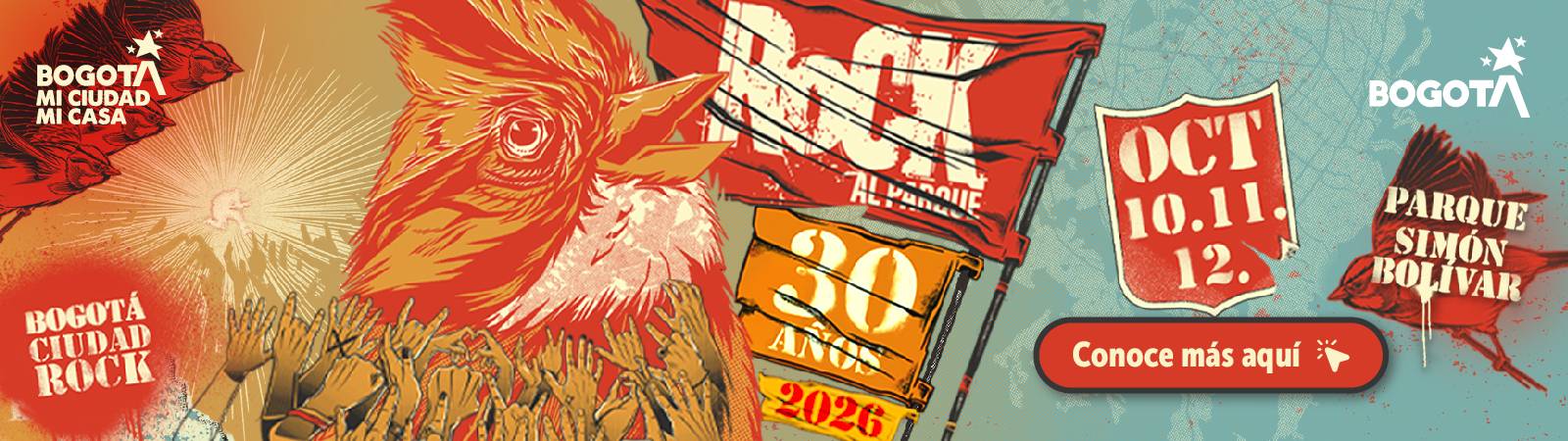 Rock al parque 30 años Rock al parque 30 años