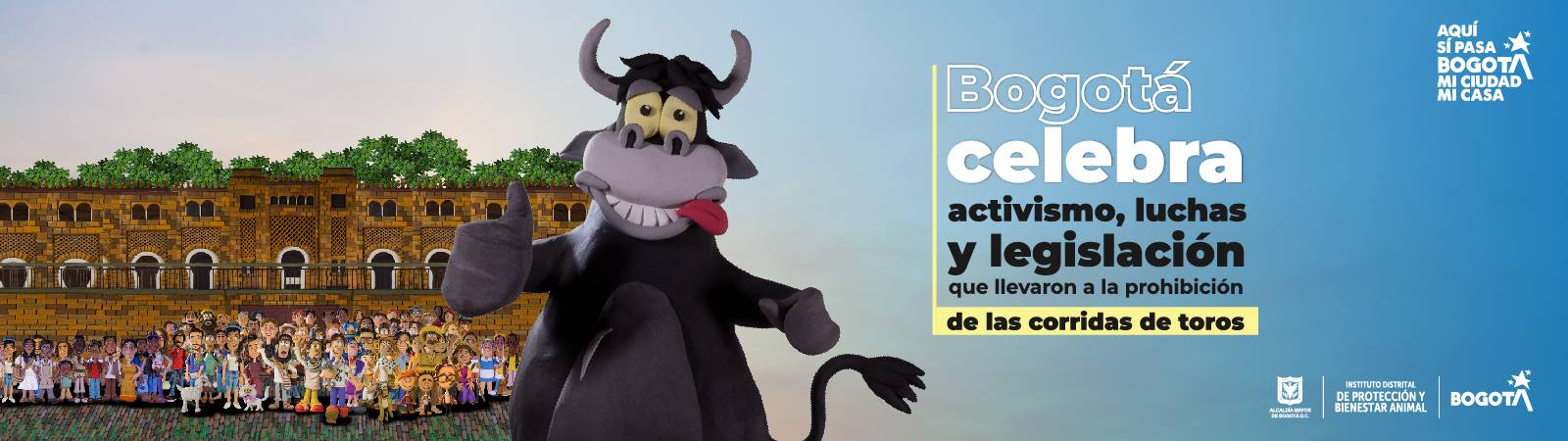 Banner abolición corridas de toros