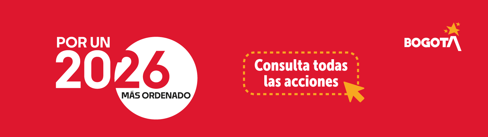 Banner por un 2026 más ordenado