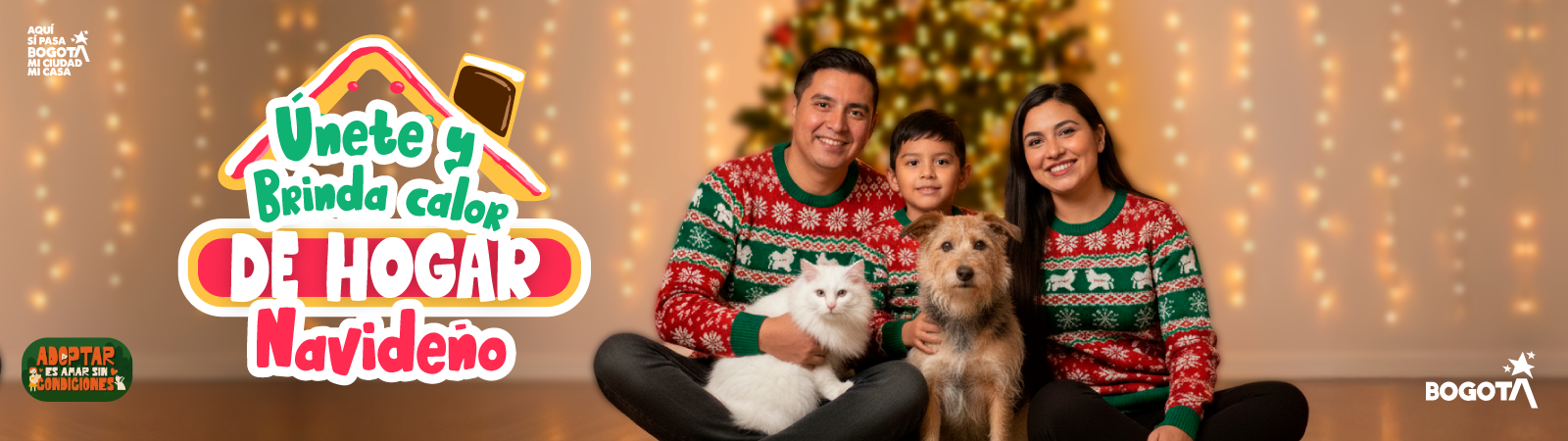 Banner calor de hogar